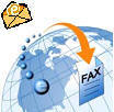 Fax is received in your email account.
